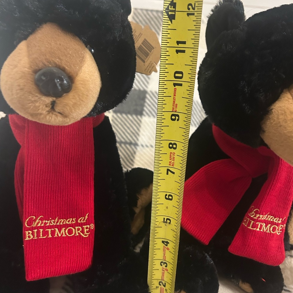 NWT Christmas at Biltmore Black Bear - 2 available - Picture 7 of 10